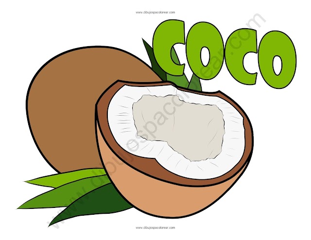 Coco dibujo a color y para colorear