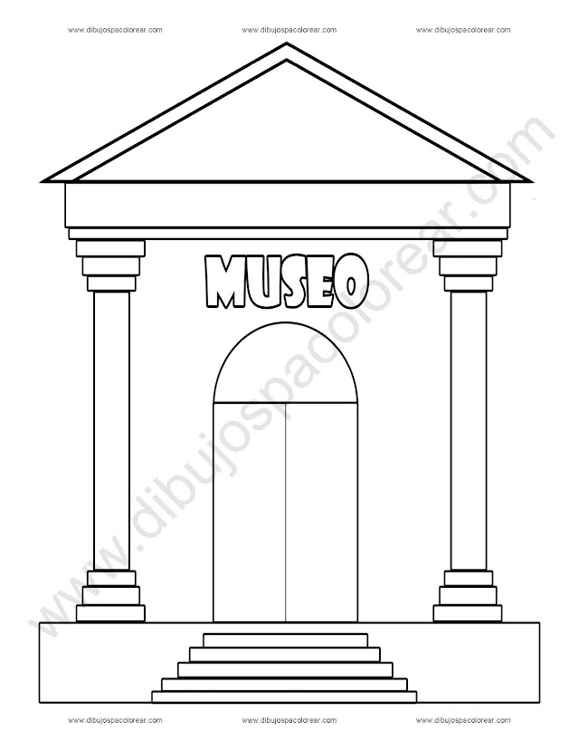Museo Dibujo para colorear