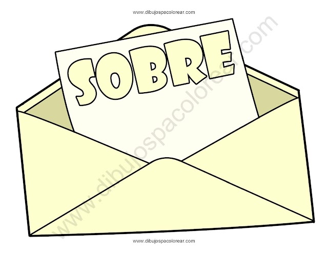 Sobre dibujo a color o para colorear