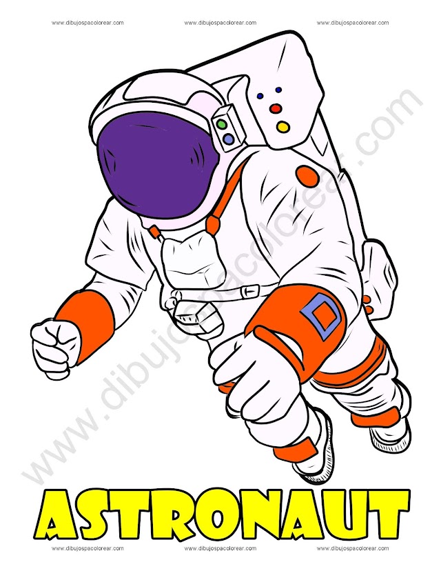 Astronaut Cartoon image